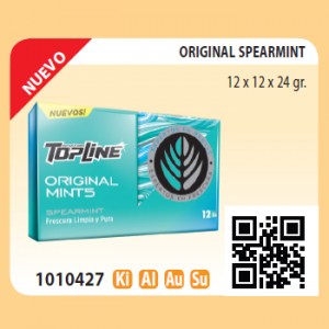 Topline Original Mints Spearmint 12x12x24grs
